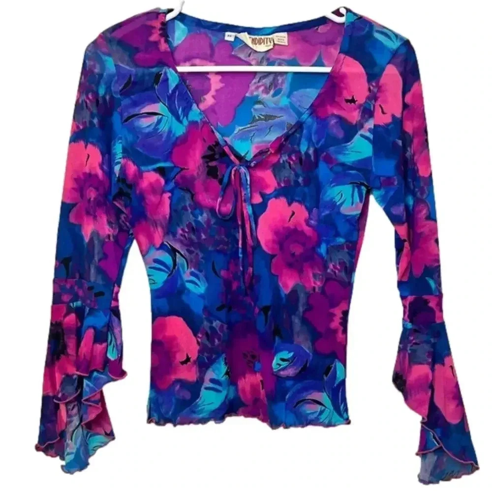Serendipity Maui Long Sleeve Top XS